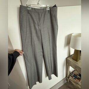 Brooks Brothers Grey Checked Dress Trousers